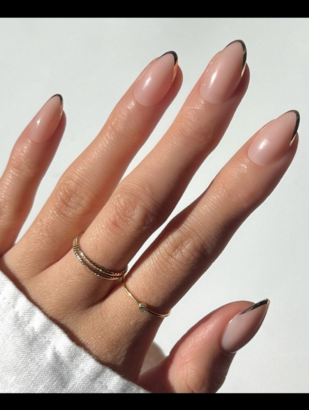 Glamnetic Gold Standard Short Almond Press-On Nails